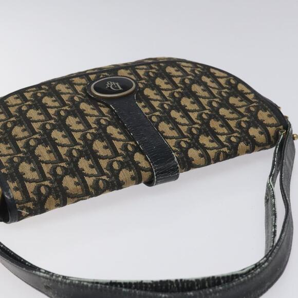 DIOR Trotter Canvas Shoulder Bag Navy - Picture 6 of 12